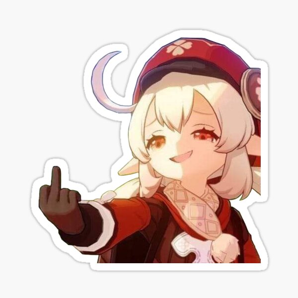 Smug Klee Sticker