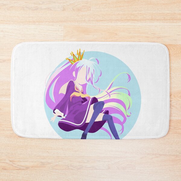 Item preview, Shiro - No game no life minimalist anime print  designed and sold by AnimeDesignX.