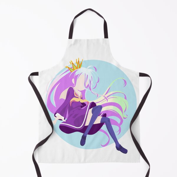 Item preview, Shiro - No game no life minimalist anime print designed and sold by AnimeDesignX.