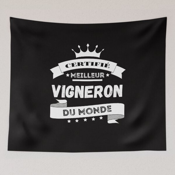 Item preview, Certified best winegrower in the world - Humor designed and sold by Ydurand.
