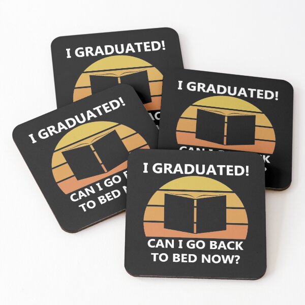 Item preview, I Graduated can I go back to Bed now designed and sold by hockeng.