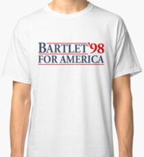 Bartlet for America Slogan Classic T-Shirt