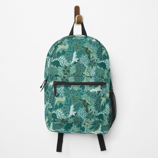 Item preview, Dinosaurs and Tropical botanical jungle leaves. Skateboard sport. designed and sold by kostolom3000.