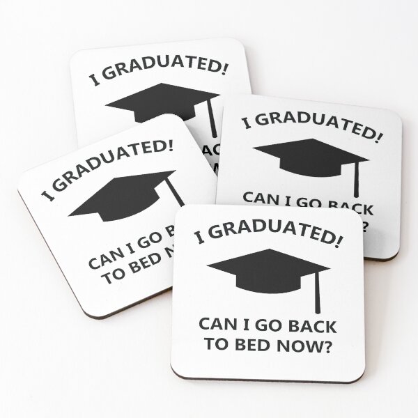Item preview, I Graduated can I go back to Bed Now designed and sold by hockeng.