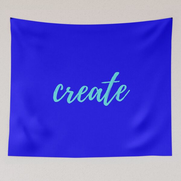 Item preview, create / blue designed and sold by UliVG.