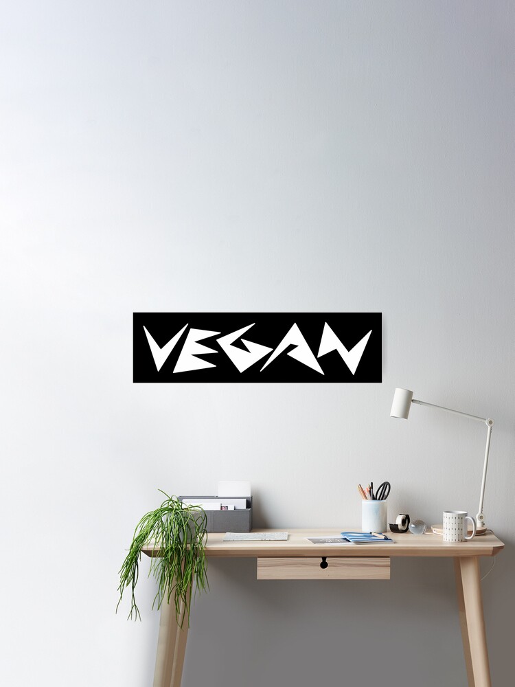 Poster, Vegan LLC-W designed and sold by reIntegration