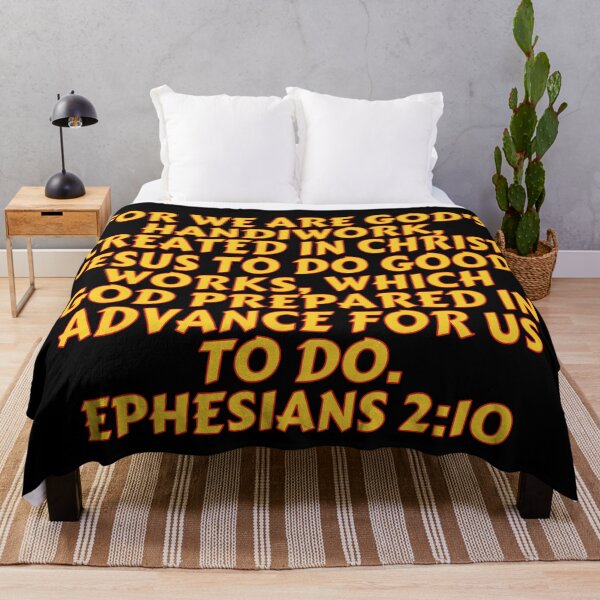 Item preview, Bible Verse Ephesians 2:10 designed and sold by Prayingwarrior.