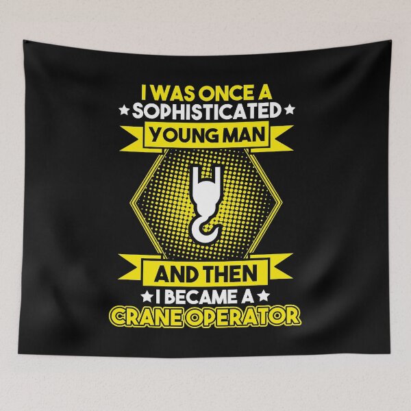 Item preview, Crane Operator Crane Driver Heavy Equipment Gift designed and sold by Krautshirts.