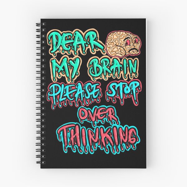 Item preview, Dear my brain, please stop overthinking designed and sold by Nokorart.