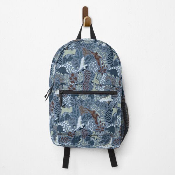 Item preview, Dinosaurs and Tropical botanical jungle leaves. Skateboard sport. designed and sold by kostolom3000.