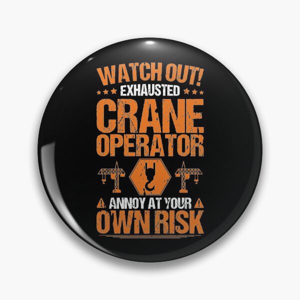 Item preview, Crane Operator Crane Driver Heavy Equipment Gift designed and sold by Krautshirts.