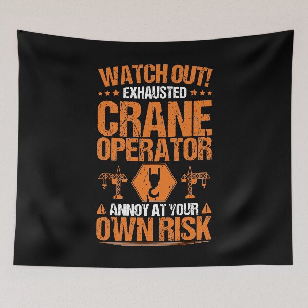 Item preview, Crane Operator Crane Driver Heavy Equipment Gift designed and sold by Krautshirts.