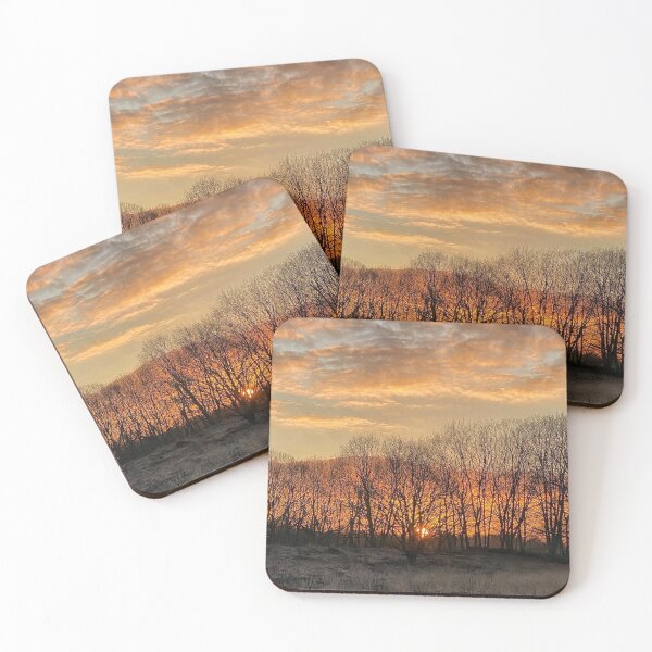 Item preview, Sunrise behind trees  designed and sold by Photopat.