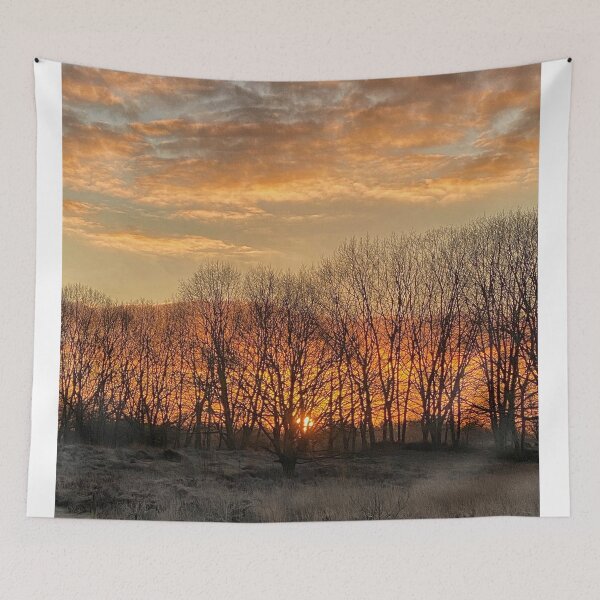 Item preview, Sunrise behind trees  designed and sold by Photopat.