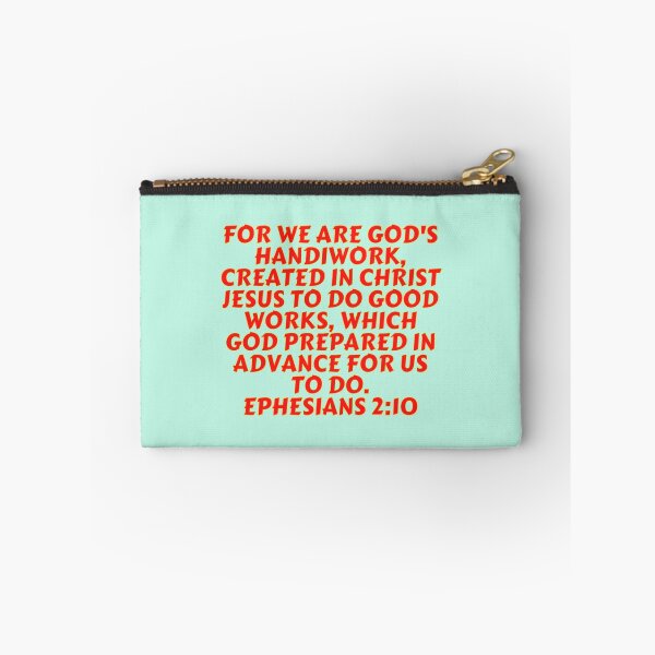 Item preview, Bible Verse Ephesians 2:10 designed and sold by Prayingwarrior.