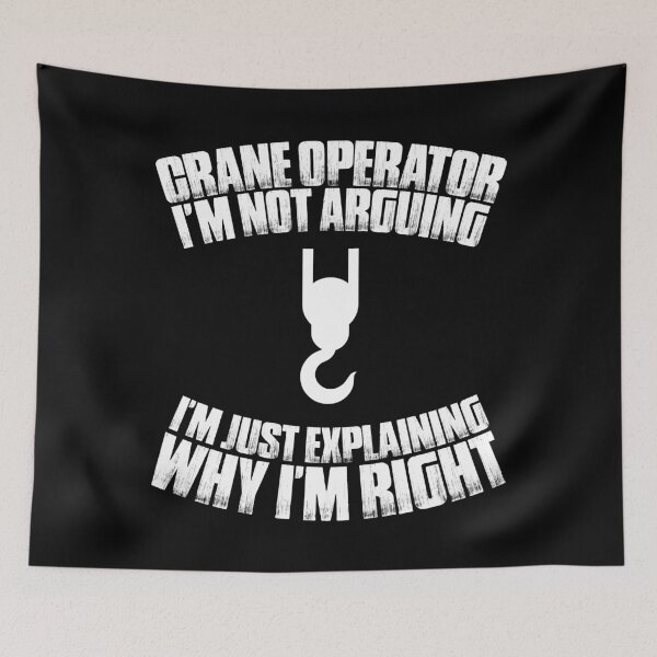 Item preview, Crane Operator Crane Driver Heavy Equipment Gift designed and sold by Krautshirts.