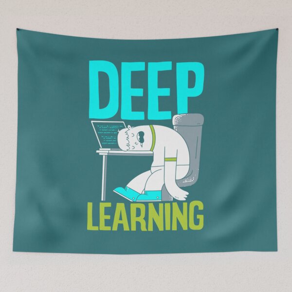 Item preview, Deep Learning Funny Artificial Intelligence Machine Learning designed and sold by rusty-quill.