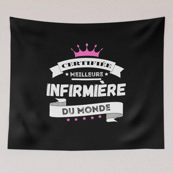 Item preview, Certified best nurse in the world - Humor designed and sold by Ydurand.