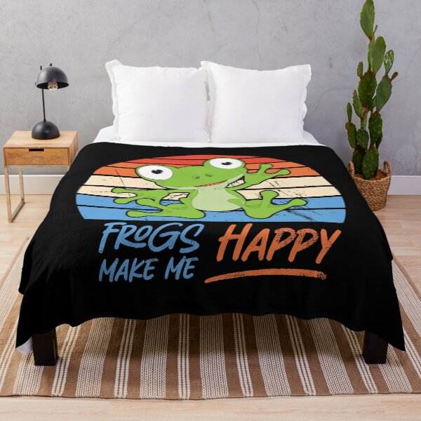 Item preview, Frogs Make Me Happy | Frog love designed and sold by Petra Becker.