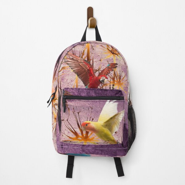 Item preview, Purple Forest Parrots designed and sold by Kat-Mir.
