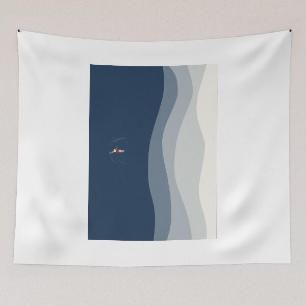 Item preview, Surfers prints, surfer in the sea designed and sold by Nkshnr.
