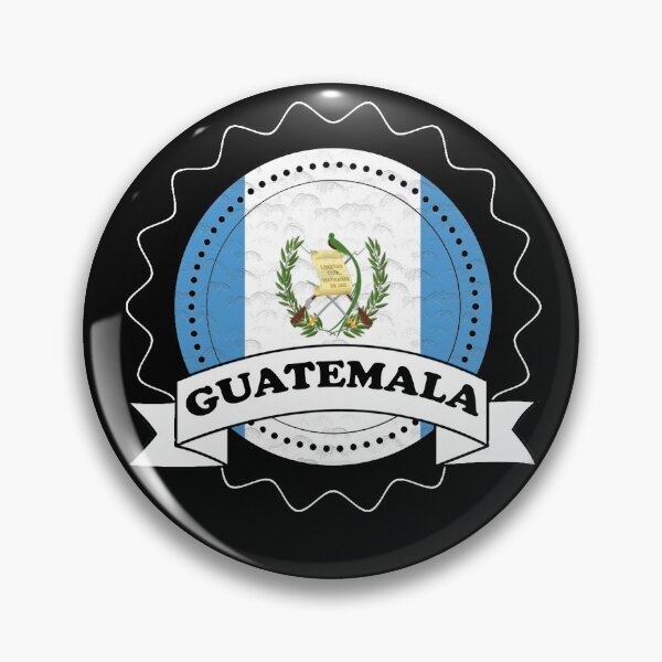 Item preview, Guatemala Emblem-Badge-Flag designed and sold by Gina-Driada.