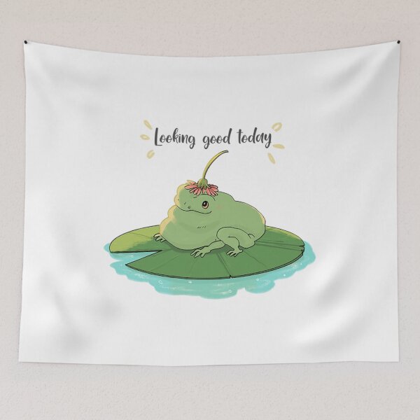 Item preview, Frog Looking good designed and sold by rusty-quill.