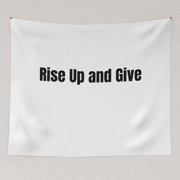 Aperçu de l'œuvre Rise Up and Give créée et vendue par LU NA.