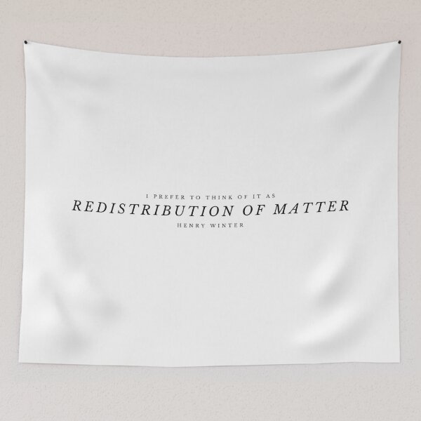 Item preview, redistribution of matter designed and sold by Alter-Idem.