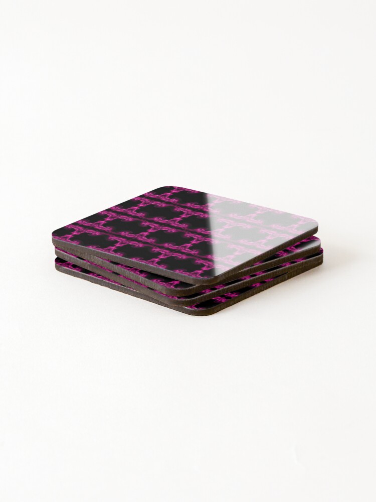 Thumbnail 4 of 5, Coasters (Set of 4), Smoke Design designed and sold by Ralad2021.