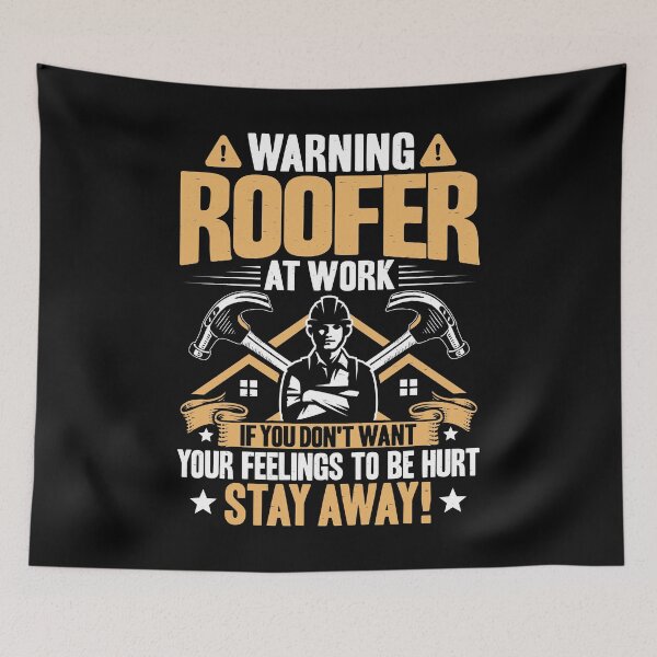 Item preview, Roofer Roofing Slater Roof Tiler Thatcher designed and sold by Krautshirts.