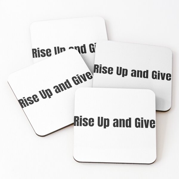 Item preview, Rise Up and Give designed and sold by LU NA.