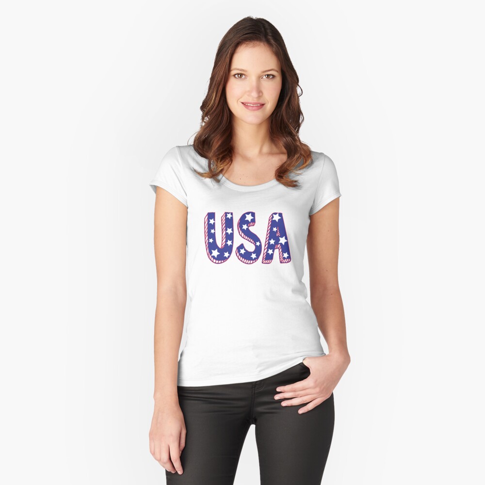 Item preview, Fitted Scoop T-Shirt designed and sold by feliciasdesigns.