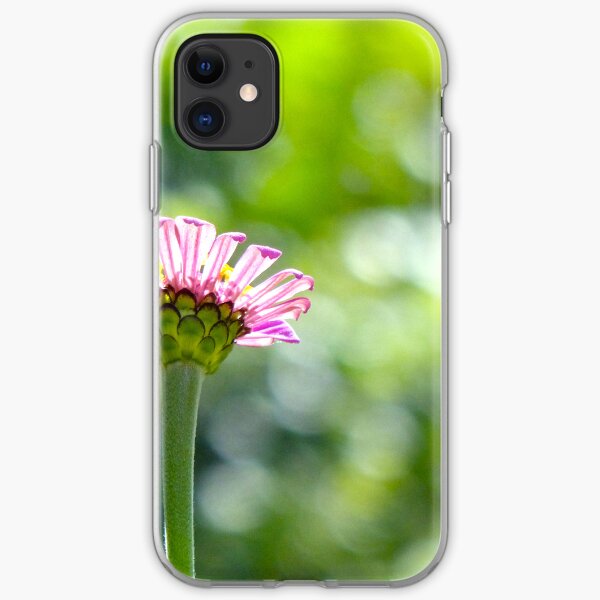 New Pink Zinnia iPhone Soft Case