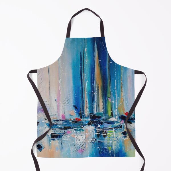 Item preview, Boats in the morning lake designed and sold by VladArt House.