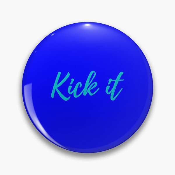 Aperçu de l'œuvre Kick it / bleu créée et vendue par UliVG.