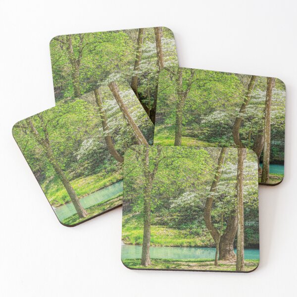 Item preview, Waterfall And Dogwood Tree designed and sold by mljdwhite.
