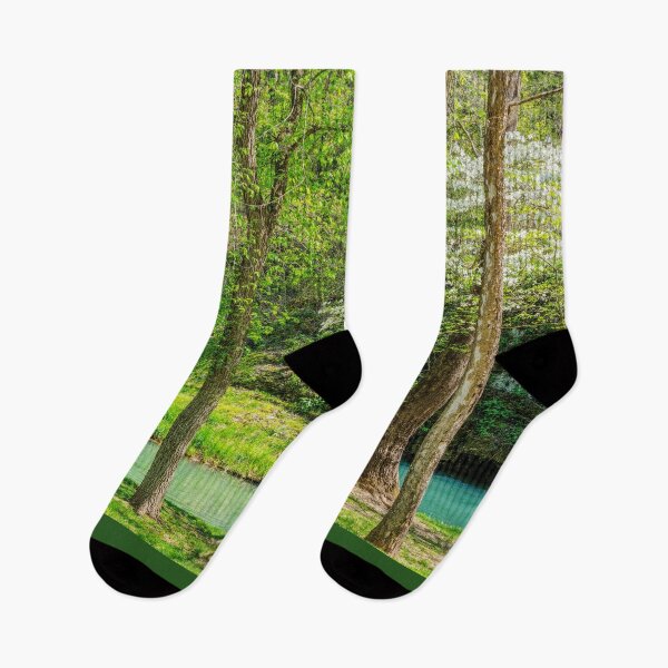 Item preview, Waterfall And Dogwood Tree designed and sold by mljdwhite.