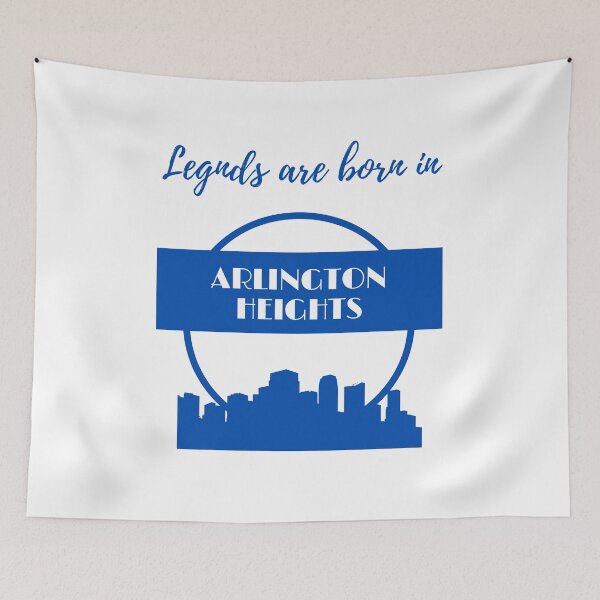 Item preview, Legends are born in Arlington Heights designed and sold by GRKiT.