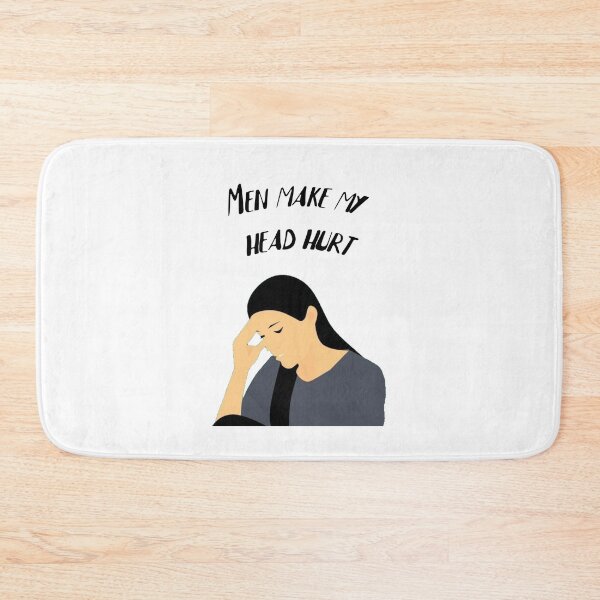 Item preview, Men make my head hurt designed and sold by Aditi Joshi.