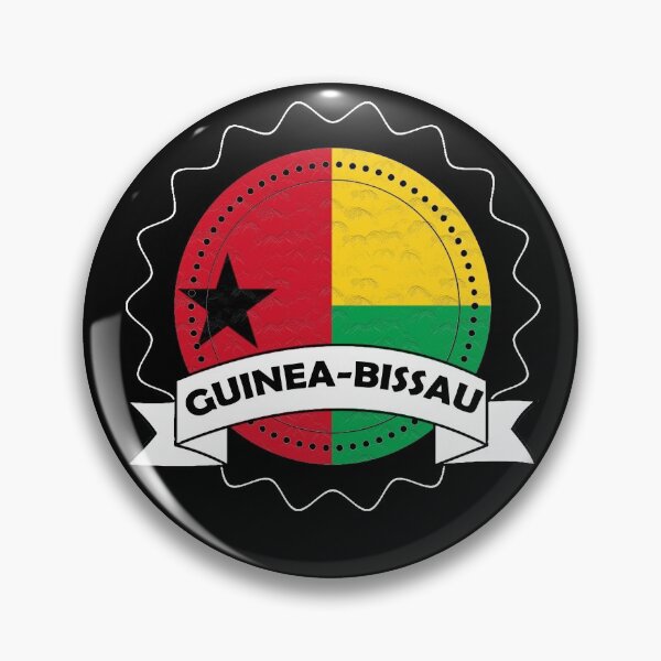 Artikelvorschau, Guinea-Bissau Emblem-Abzeichen-Flagge entworfen und verkauft von Gina-Driada.