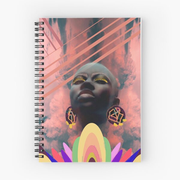 Item preview, In the Clouds Digital Art Pink Yellow Orange designed and sold by Susanne Margarete Lutz.