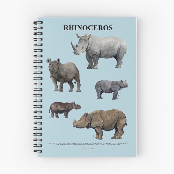 Item preview, RHINOCEROS poster with names designed and sold by BEATRIZ ABAITUA.