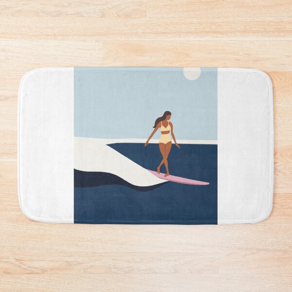 Item preview, Surfer girl catches her wave  designed and sold by Nkshnr.