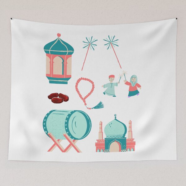 Item preview, Ramadan Mubarak designed and sold by Zebra-fashion.