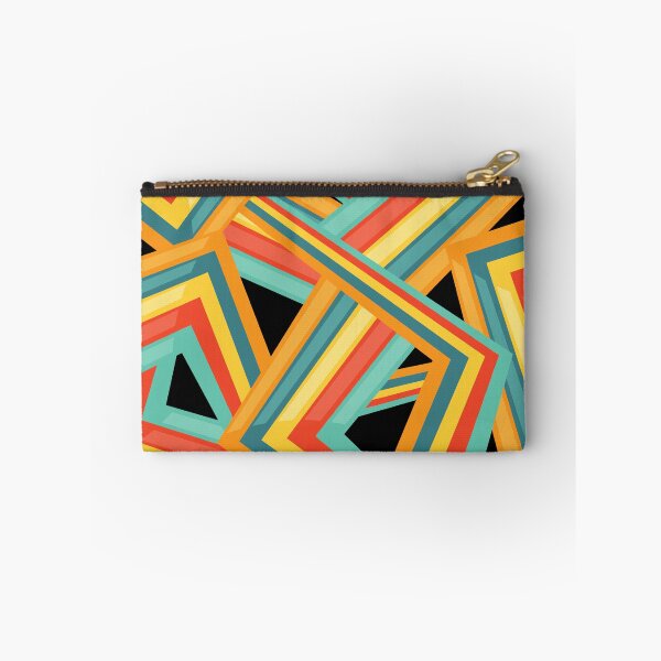 Item preview, geometric colourful psychedelic ripple pattern designed and sold by kyds.