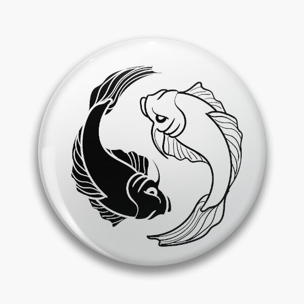 Item preview, Ying and Yang Koi designed and sold by ElBeDesigns.