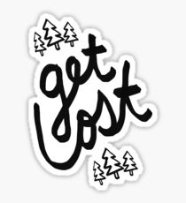 Get Lost x Muir Woods Sticker