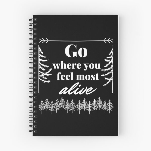 Item preview, go where you feel most alive designed and sold by mybrightcorner.