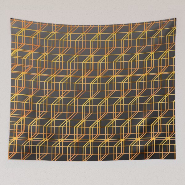 Item preview, Soft Black Gradient Cubes designed and sold by Pris25.